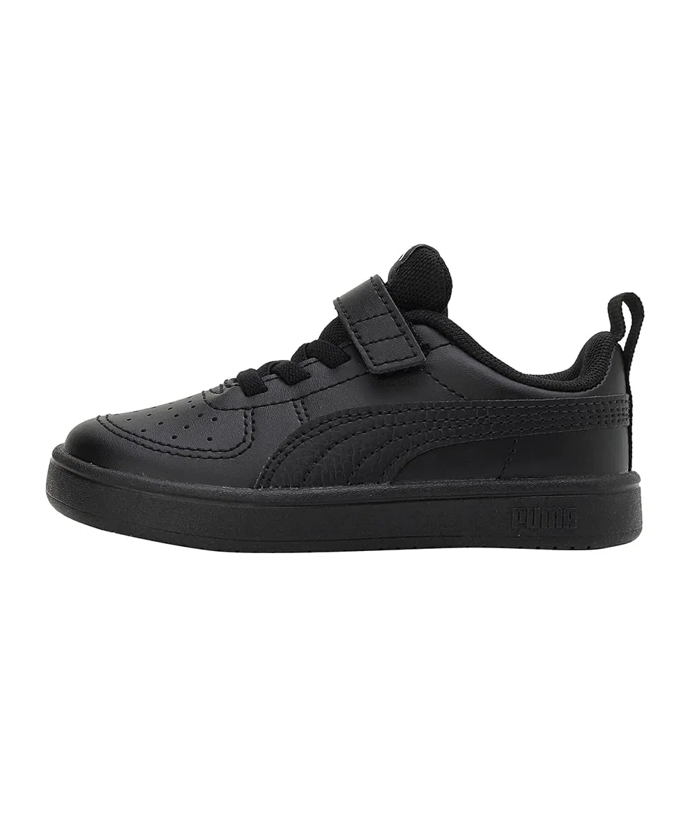 Детские кроссовки с синтетической кожи PUMA Rickie AC PS, Black — фото 2