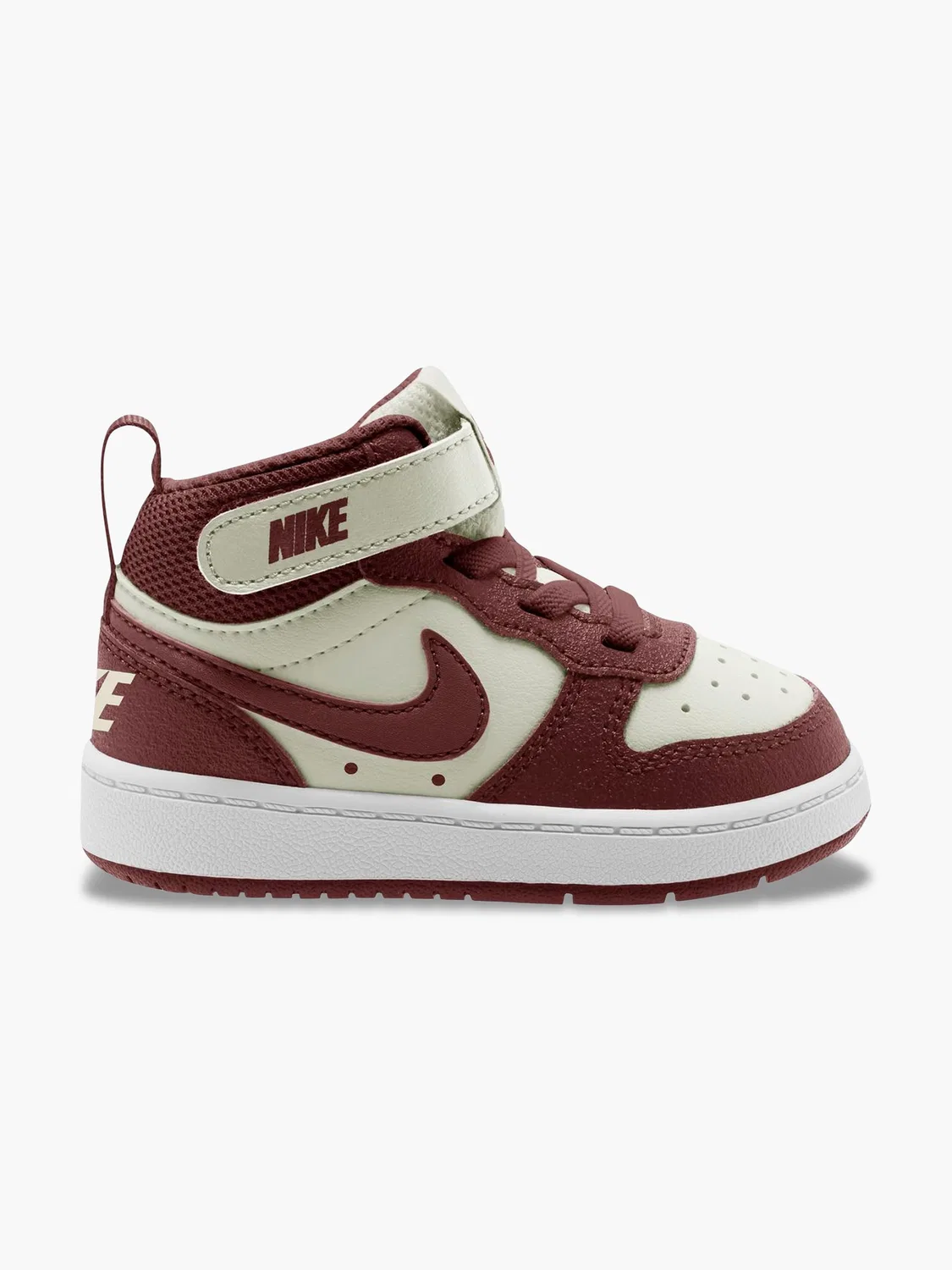 Детские высокие кроссовки Nike, красный