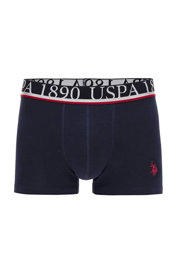 Мужской комплект боксеров с принтом U.S. Polo Assn., Navy Blue — фото 3