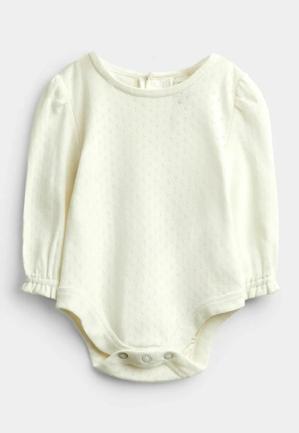 Вышитый комбинезон - боди Jojo Maman Bébé, Chambray Blue Floral — фото 3