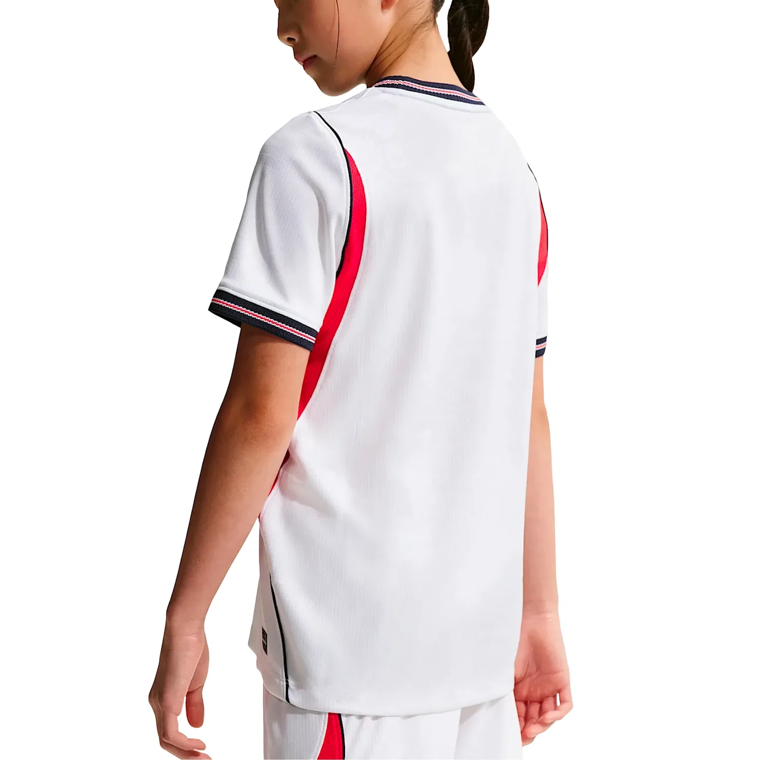 Детская футболка Nike England National Team 2026 Stadium Home Dri-FIT, белый — фото 3