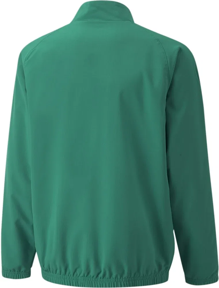 Куртка TeamLIGA Sideline Jacket Jr Puma, зеленый — фото 2