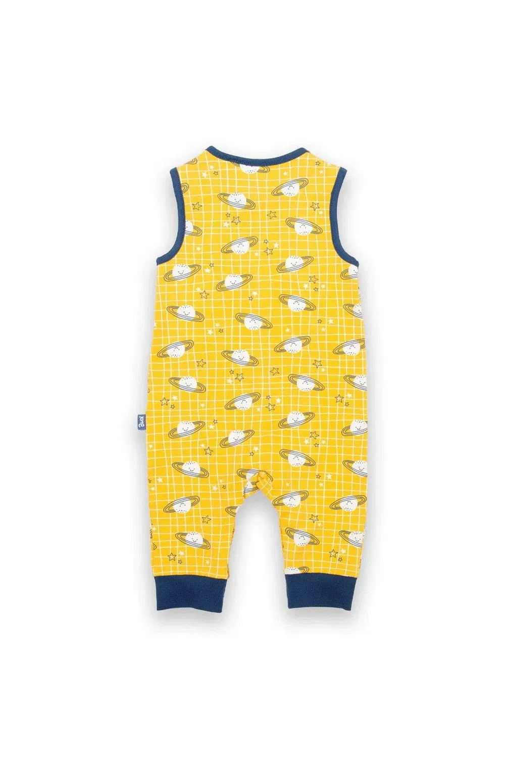 Детские органические хлопковые комбинезоны Happy Planet Kite, Yellow — фото 3