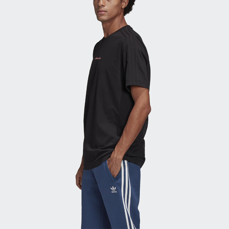 Футболка с принтом пламени для мужчин Adidas Originals — фото 4
