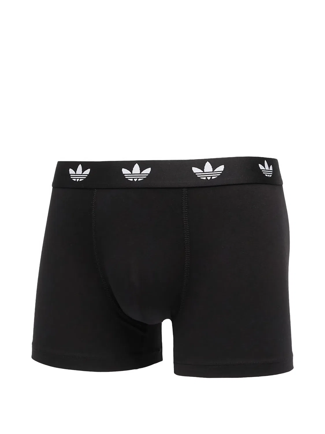 Боксеры с логотипом (набор из трех) Adidas, черный — фото 2