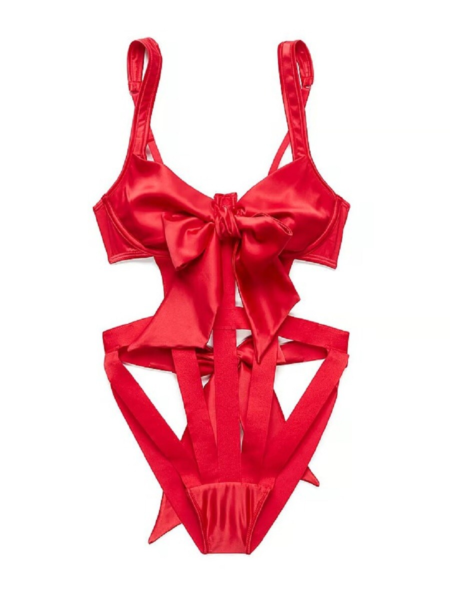 

Боди Adore Me Ivana Teddy, красный