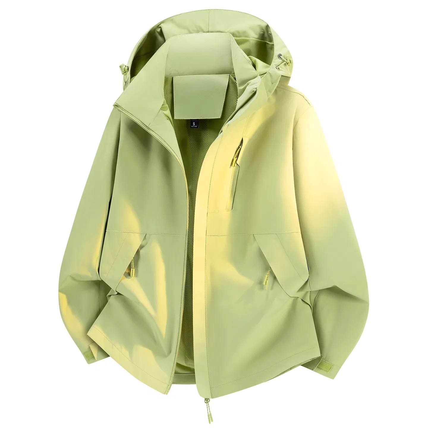 Детская ветровка с капюшоном, съемная, JEEP SPIRIT, Olive Green