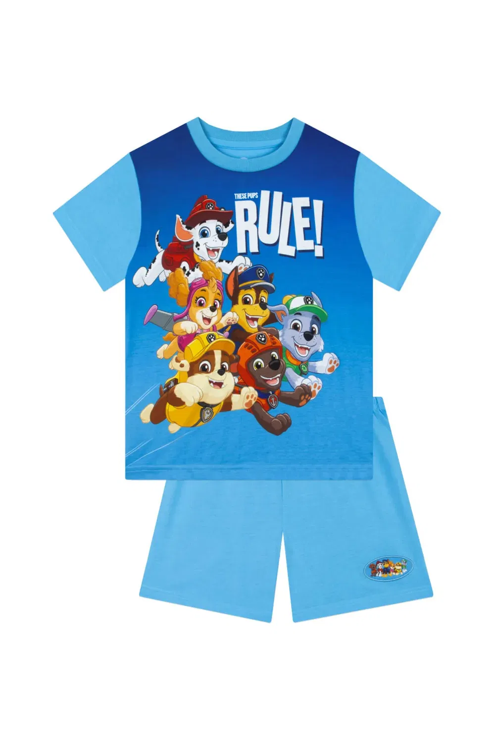 Детские пижамные шорты These Pups Rule Paw Patrol, Blue
