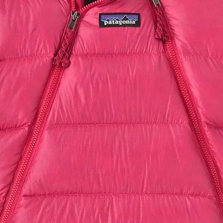 Комбинезон-боди утепленный с длинным рукавом Hi-Loft Down Sweater Bunting Patagonia, Punchy Pink — фото 2