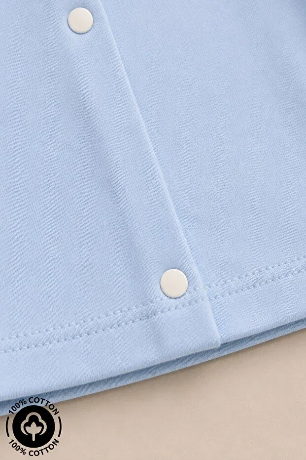 Детский кардиган для мальчиков с принтом Miniel, Blue — фото 2