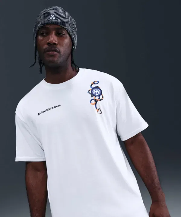 Футболка с коротким рукавом Inter Milan ACG, Nike, белый