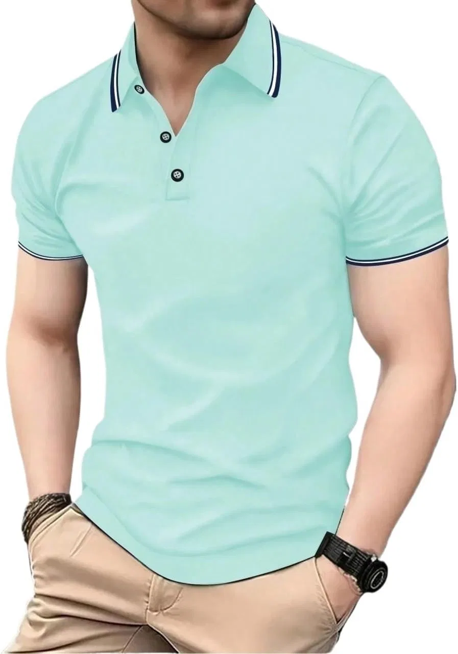 Мужская футболка с коротким рукавом регулярного кроя, Mint Green