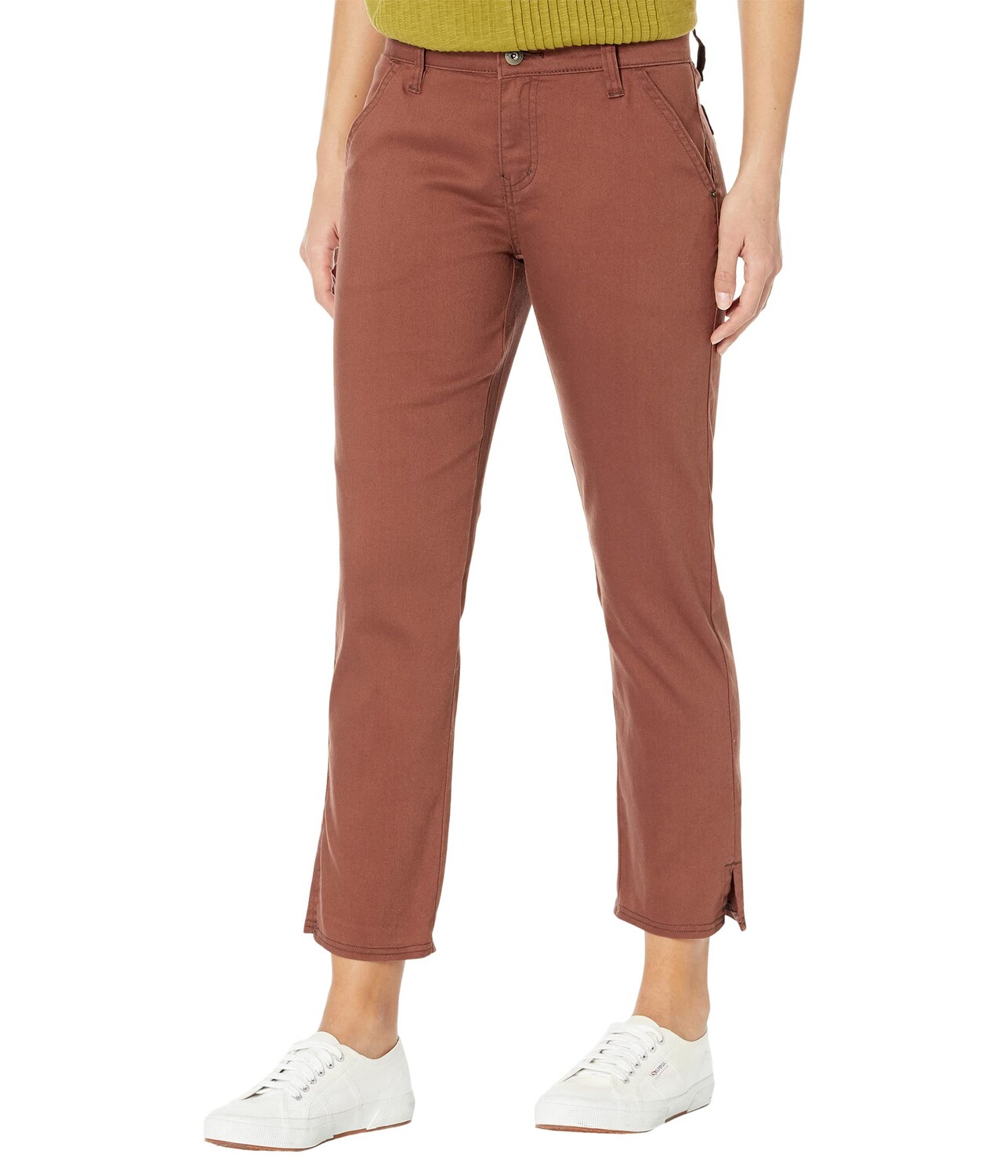 

Брюки чинос Prana, Kayla Crop Chinos, Коричневый, Брюки чинос Prana, Kayla Crop Chinos