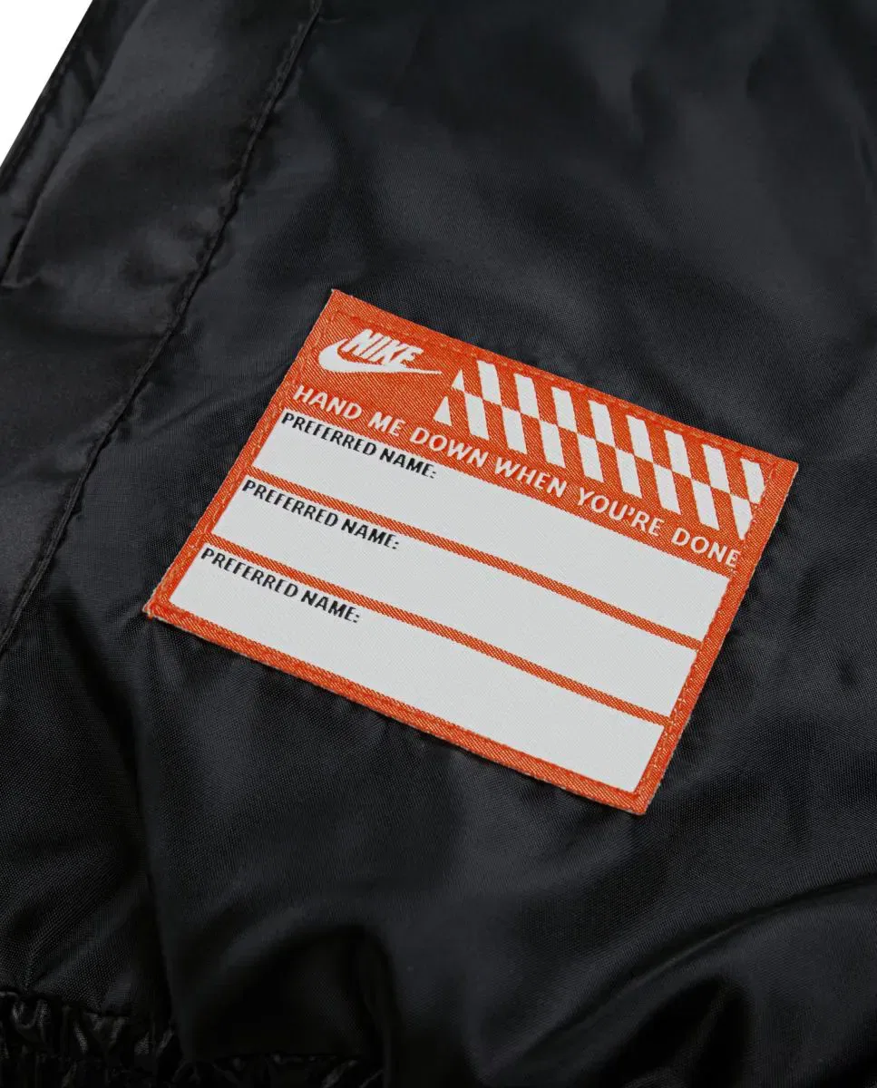 Детская куртка для мальчиков стеганая Nike Sportswear, Negro — фото 3