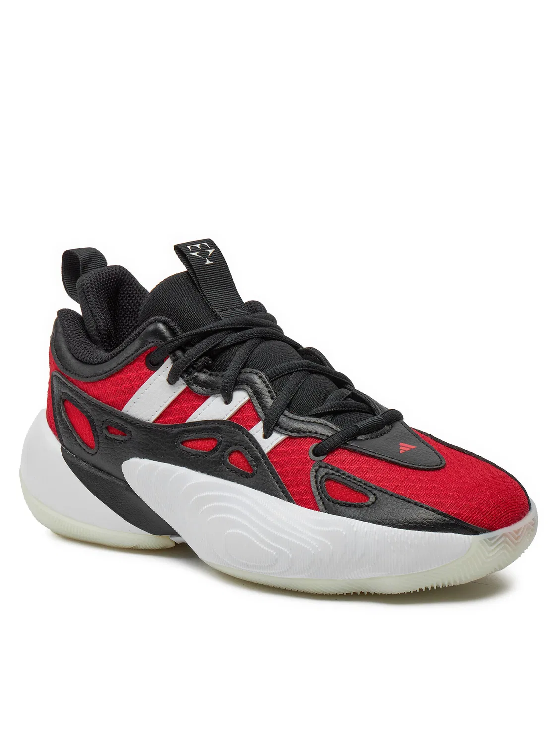 Баскетбольные кроссовки для мальчика Trae Young Unlimited Low Kids Adidas, красный — фото 2
