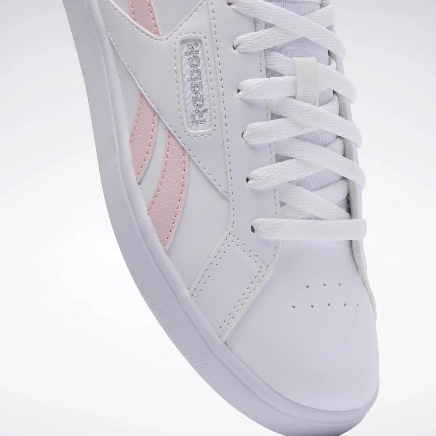 Детские кроссовки для девочек Reebok Court Retro, White — фото 2
