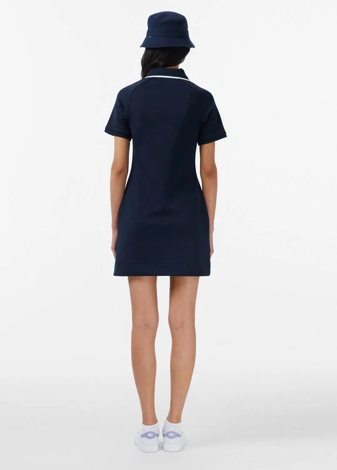 Платье Lacoste Classic Fit, темно-синий — фото 3