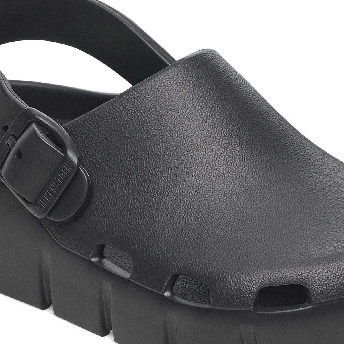 Детские сандалии-клоги с вентиляцией Birkenstock Birki Flow Eva Sandal, Eva Black — фото 4