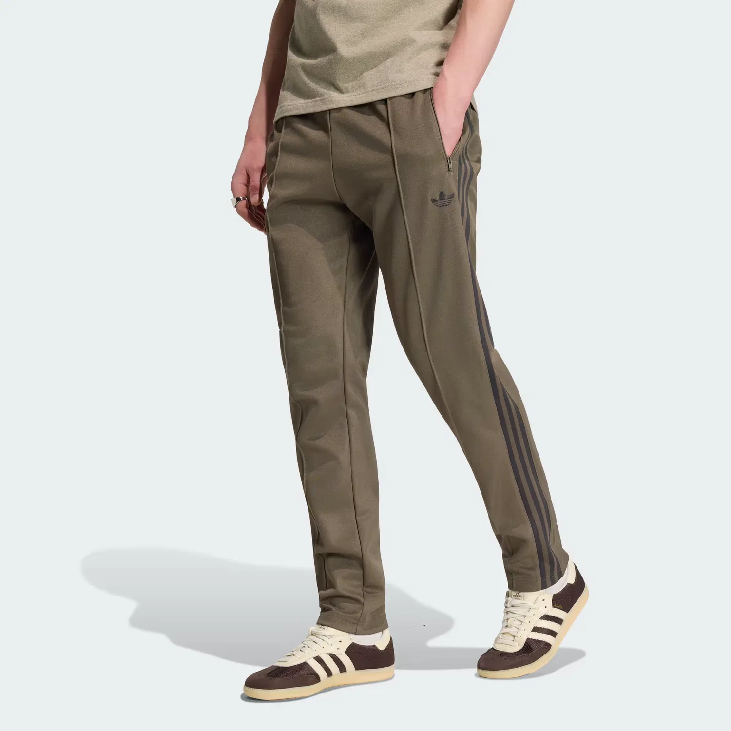Мужские спортивные брюки зауженного кроя SST Track Pants Adidas Originals, Branch