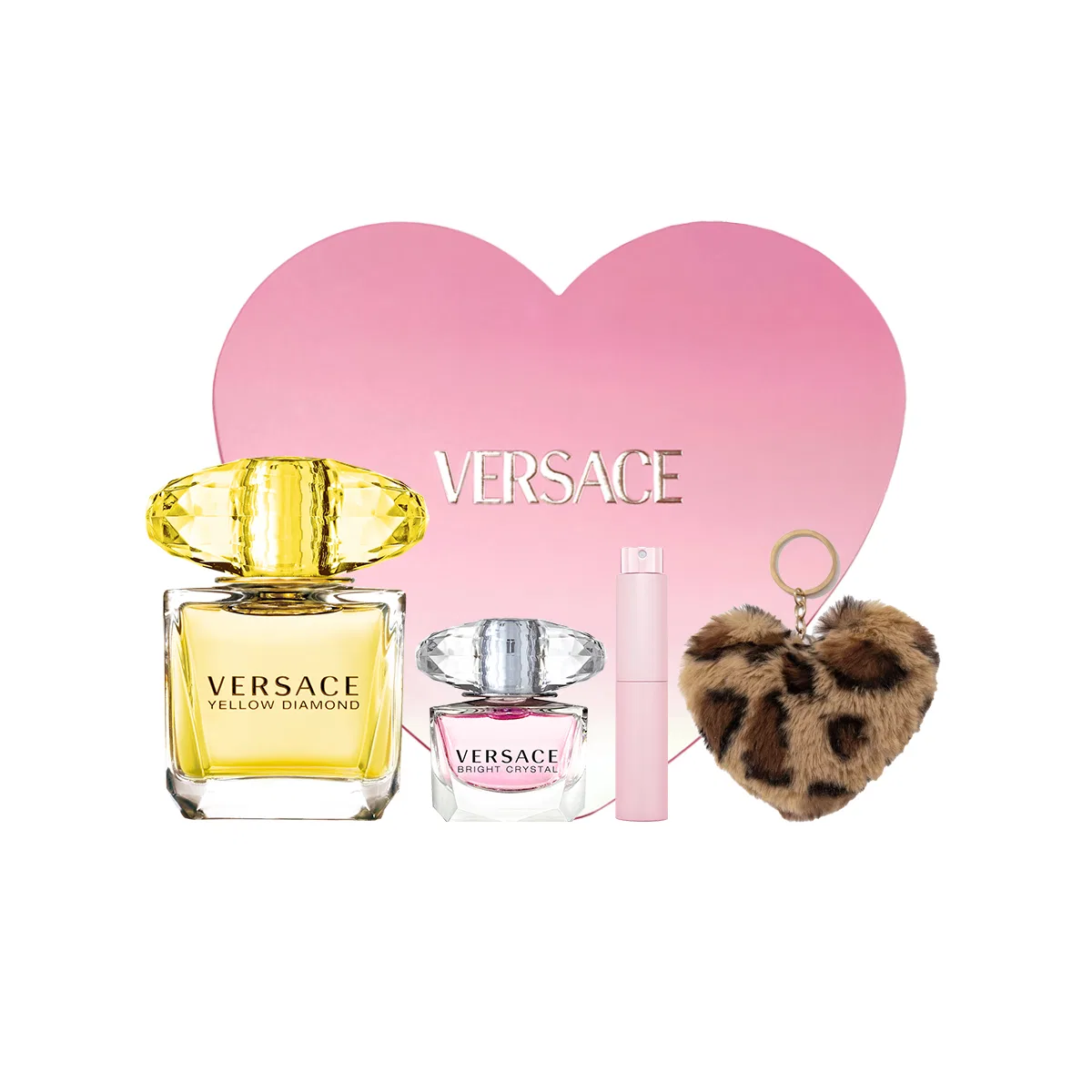 Женский парфюмерный набор VERSACE Phantom Gold Diamond Light, 30 мл, Eau De Parfum
