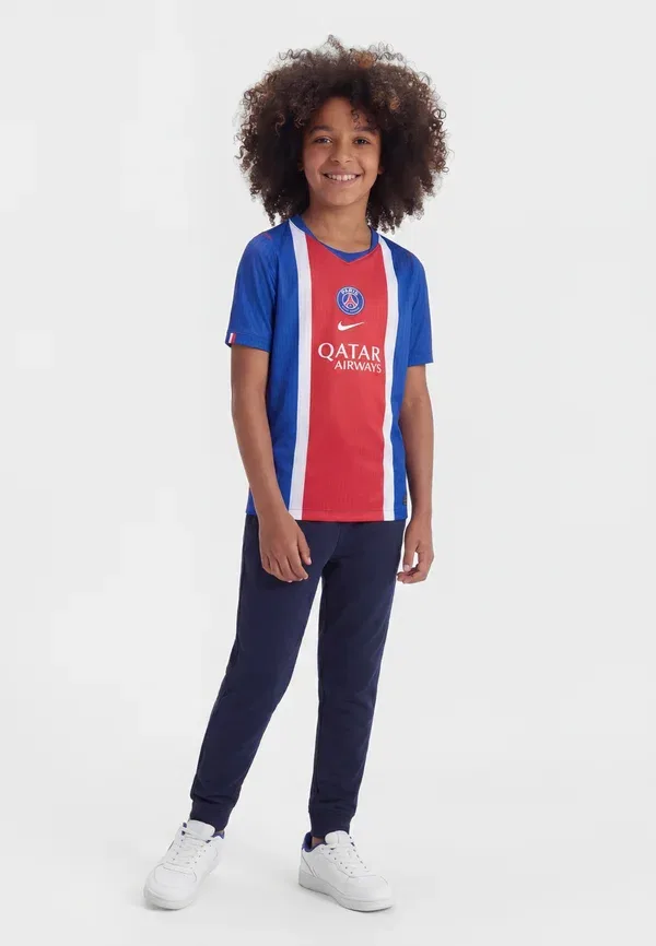 Футболка с принтом Paris Saint-germain Match Home Nike Performance, Old Royal/White/University Red, белый/красный