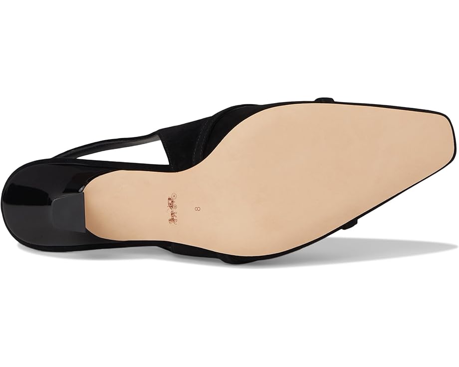 Туфли COACH Rowyn Slingback, черный — фото 3