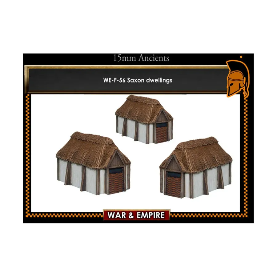 

Саксонские жилища, War & Empire - Ancient Miniatures - Buildings & Accessories (15mm)