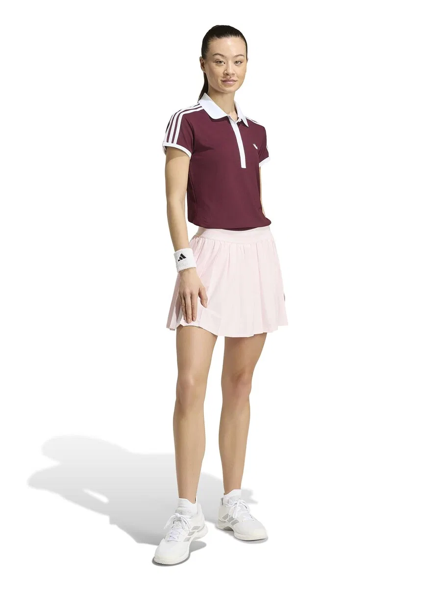Спортивная футболка ADIDAS PERFORMANCE Performance Shirt 'CLASSICS' винно-красного цвета — фото 4