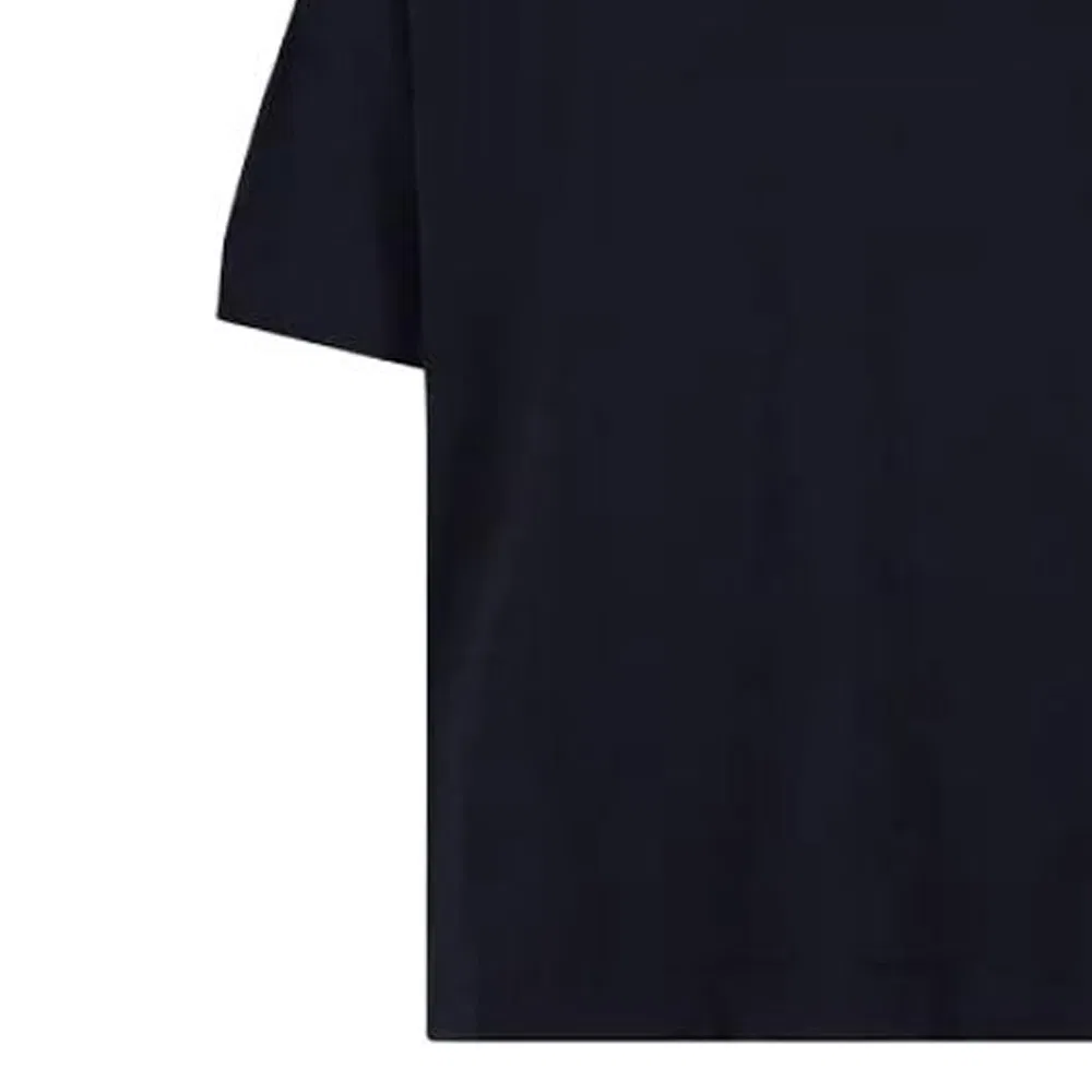 Футболка с круглым вырезом, прямая посадка, EMPORIO ARMANI, Marine Blue — фото 4