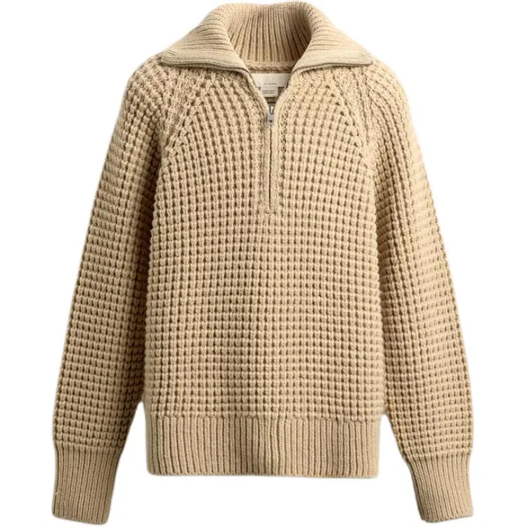 Мужской джемпер белого цвета ZARA, Raw White