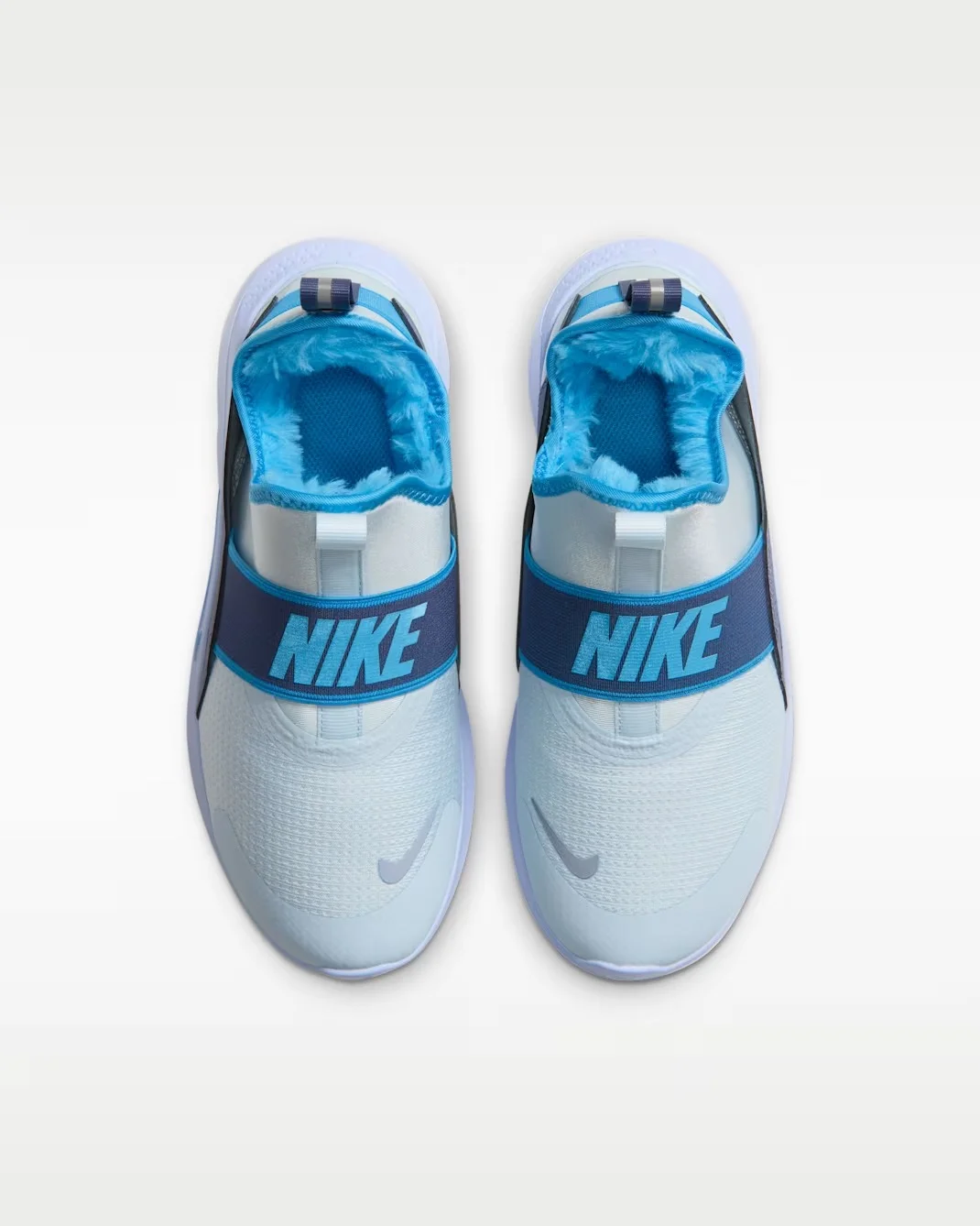 Кроссовки подростковые Nike Flex Runner Warm, светло-синий — фото 3