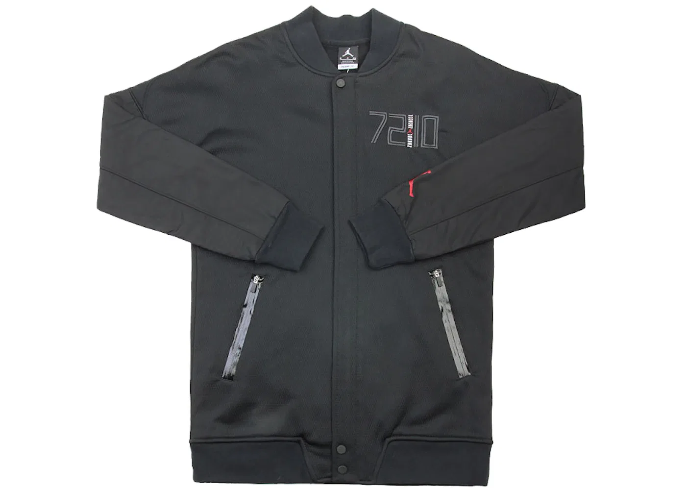 Мужская куртка Jordan AJ XI Varsity Jacket, Black — фото 2
