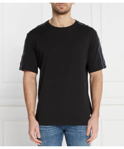 

Футболка с логотипом из SS Regular fit Tommy Hilfiger, черный