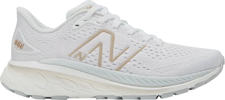 

Кроссовки New Balance Wmns Fresh Foam X 860v13 'White Light Gold Metallic', белый