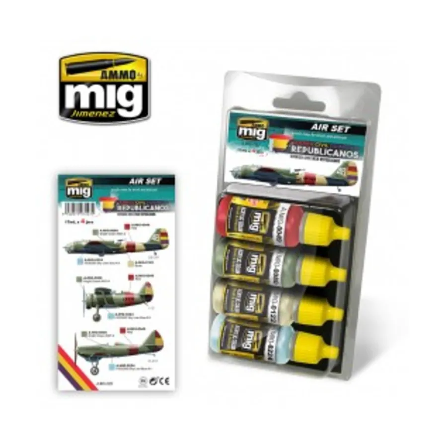 

Гражданская война в Испании - самолеты республиканцев, Acrylic Paint Sets