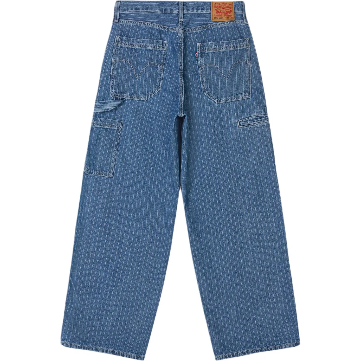 Мужские джинсы с широкими штанинами Levis, Medium Blue — фото 3