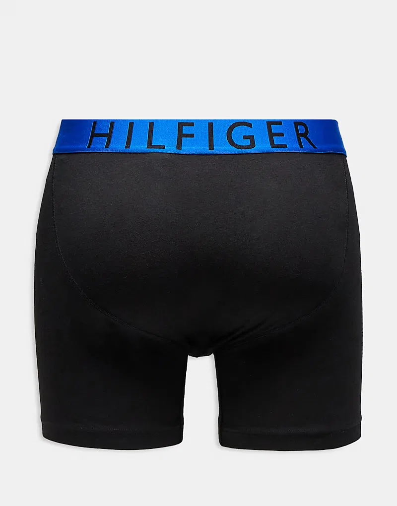 Боксеры хлопковые Tommy Hilfiger 3 шт, Jde Wnk/Keep Blu/Tme — фото 3