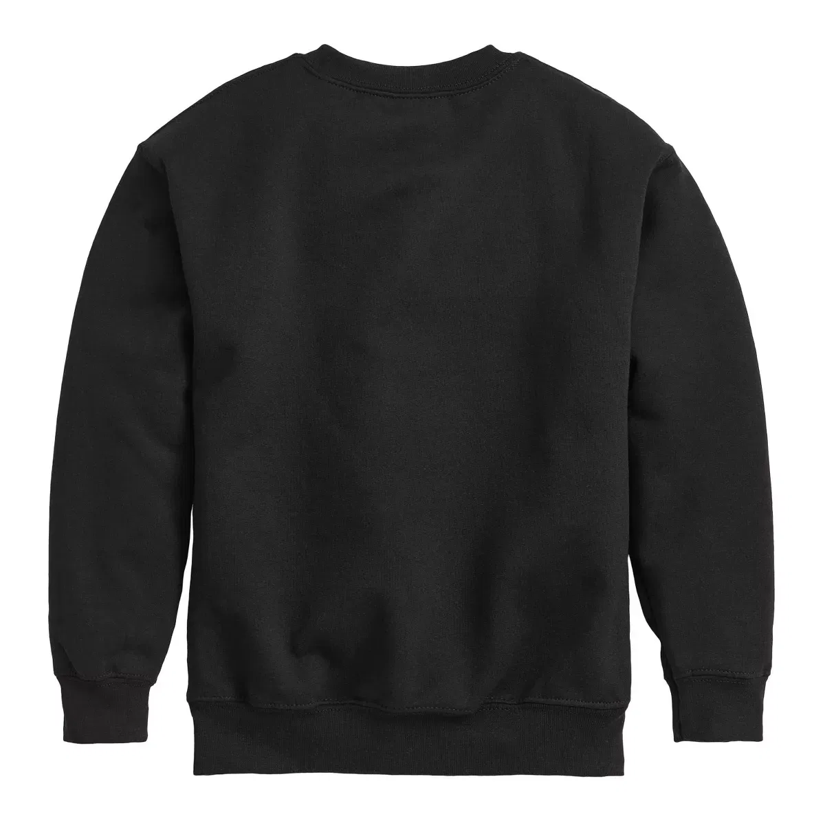 Детский свитшот с принтом 8 Bit Mickey Disney, Black — фото 3