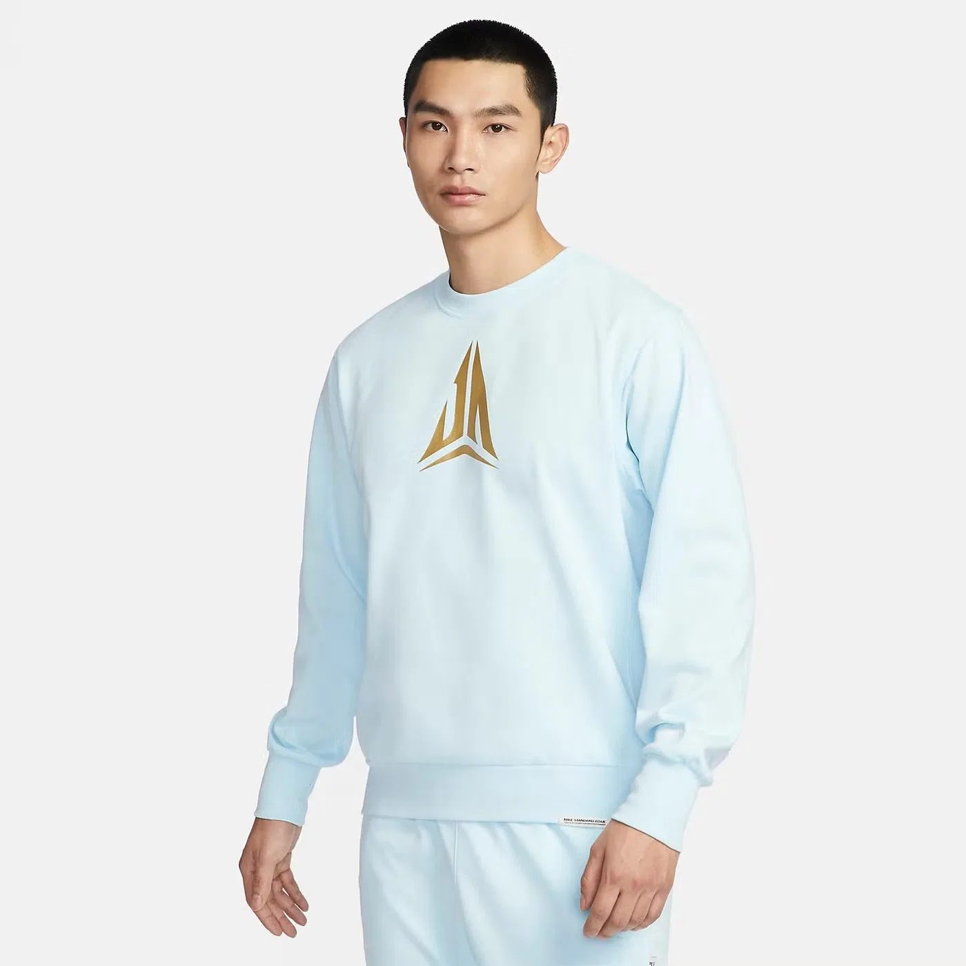 Футболка баскетбольная с принтом Nike Ja Standard Issue, голубой