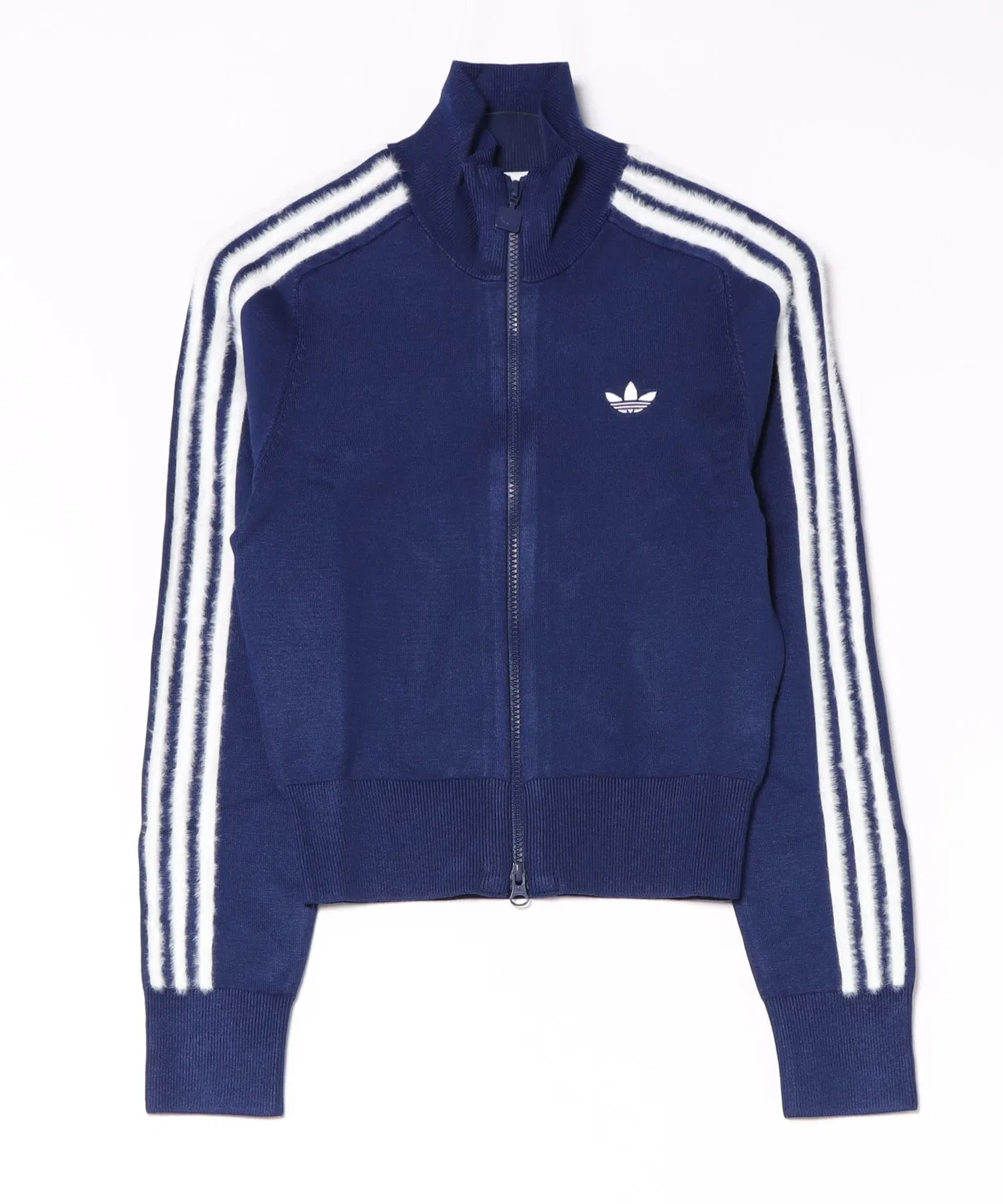 Мужской лонгслив с длинным рукавомAdidas Knitted Firebird Track Top KW2588, Navy
