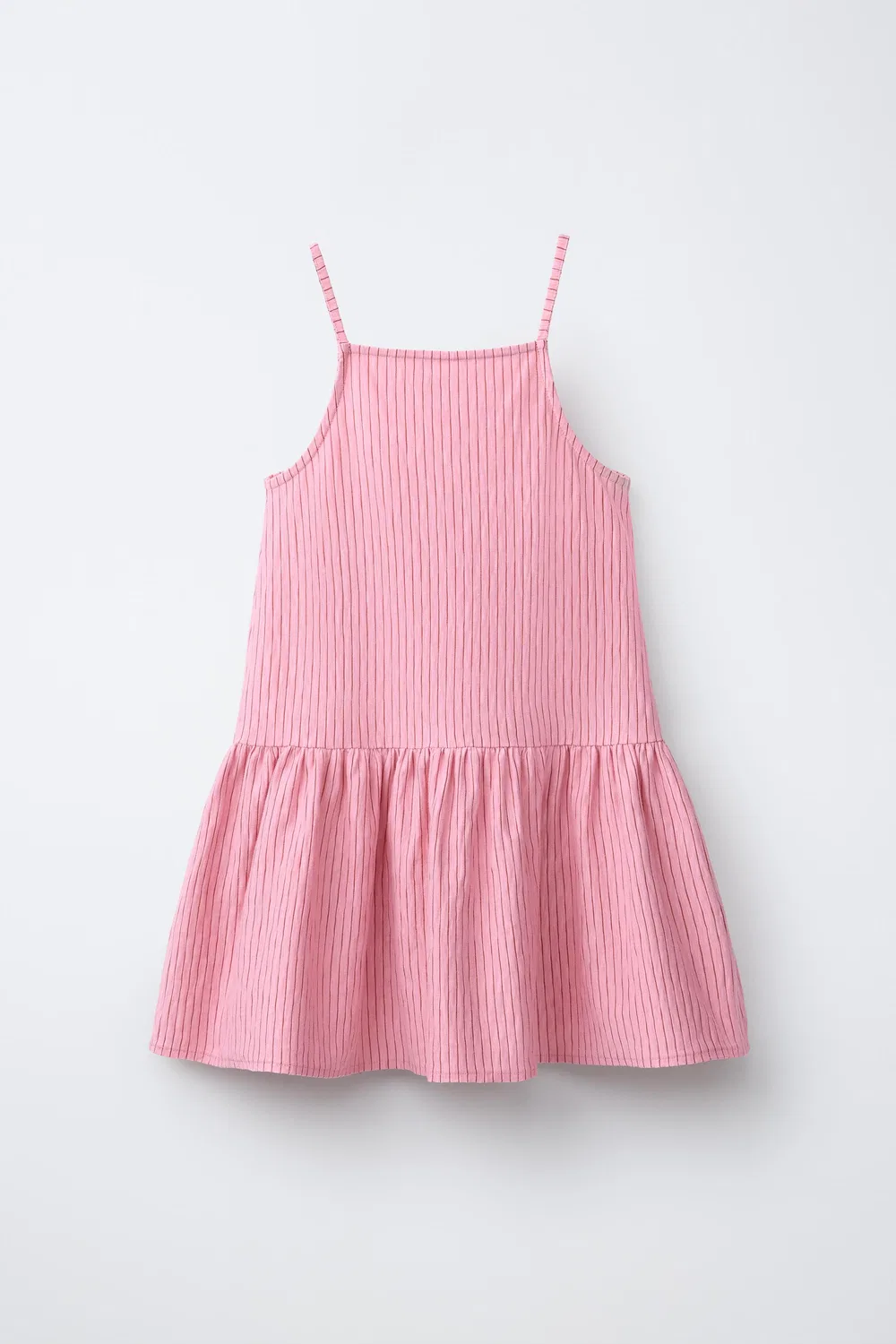 ПЛАТЬЕ В ПОЛОСКУ ZARA, Bubble Gum