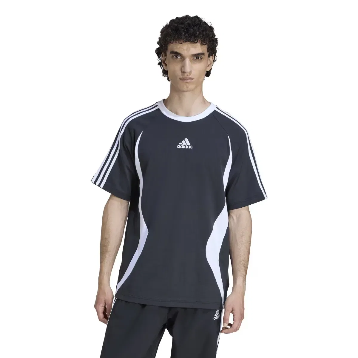 Мужская футболка хлопковая Adicolor Adidas Originals, Negro