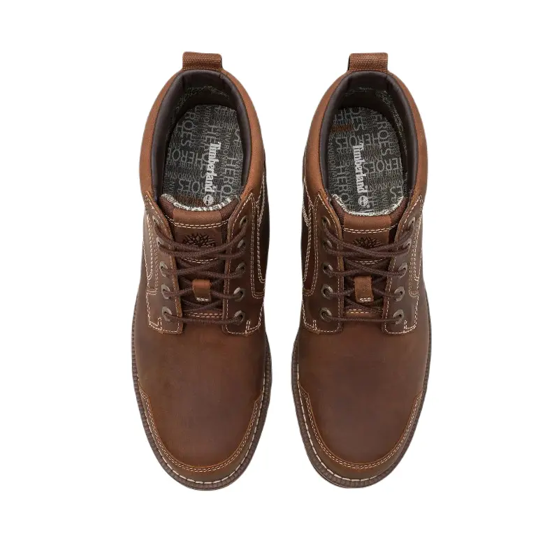 Ботинки мужские Timberland Larchmont Chukka универсальные городские, коричневый — фото 4