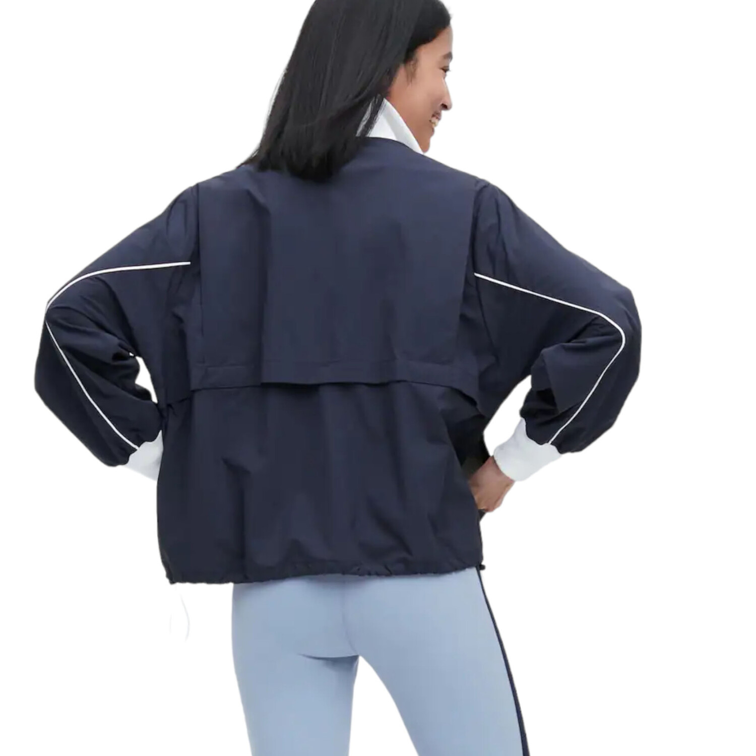 Спортивная куртка Uniqlo x JW Anderson Ribbed Casual, 69 синий — фото 4