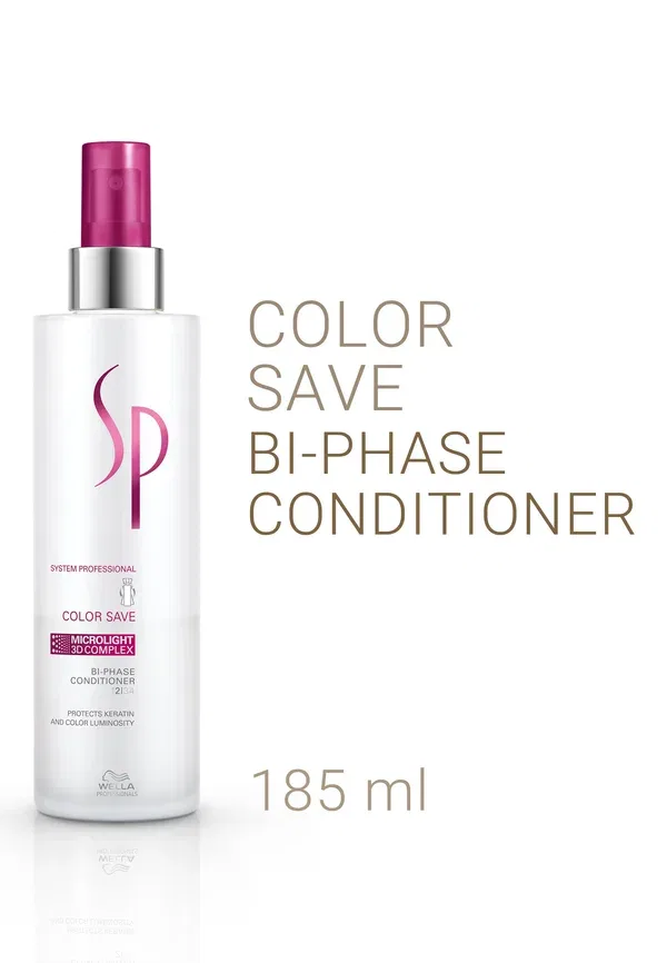 Кондиционер для волос бифазный, 185 мл, Wella, SP Color Save Bi-phase Conditioner — фото 2