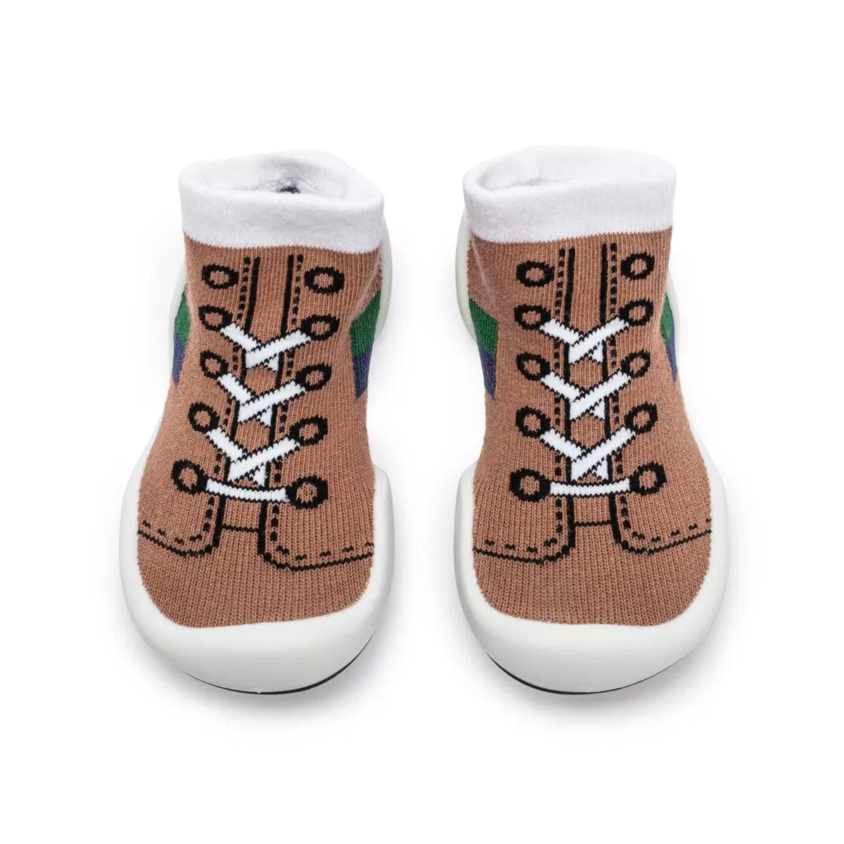 Детские кроссовки для девочек дышащие Runner Komuello, Brown — фото 2