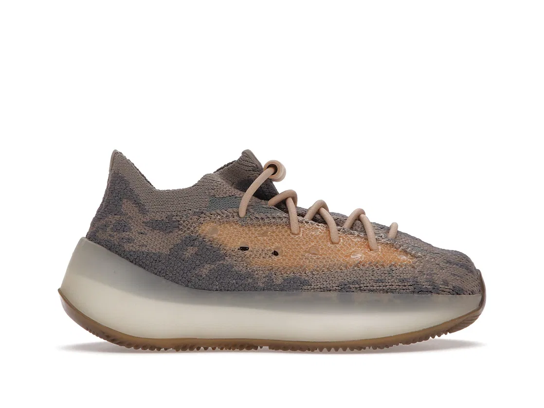 Детские кроссовки Lifestyle Adidas Yeezy Boost 380, Mist Mist Mist