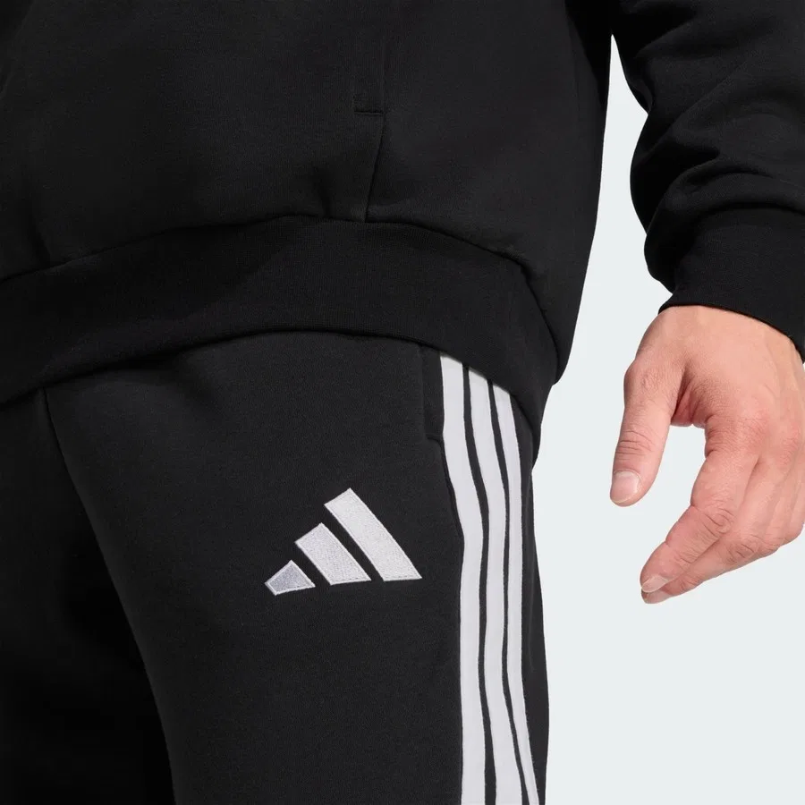 Спортивные брюки с завязками на поясе Tiro26 League adidas, Сине-белый — фото 4