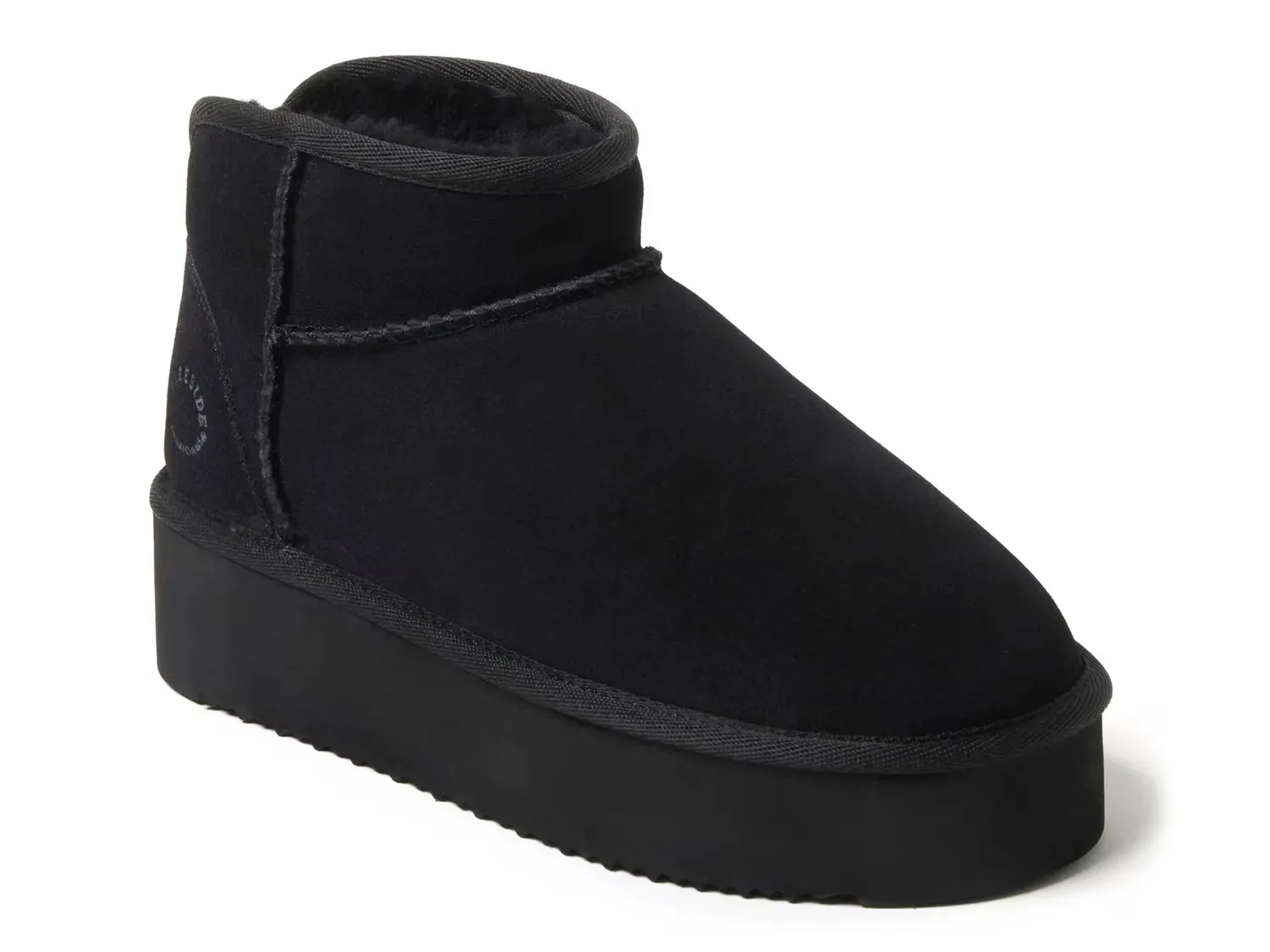 Kingston Platform Угги Slipper - женские Fireside By Dearfoams, Black