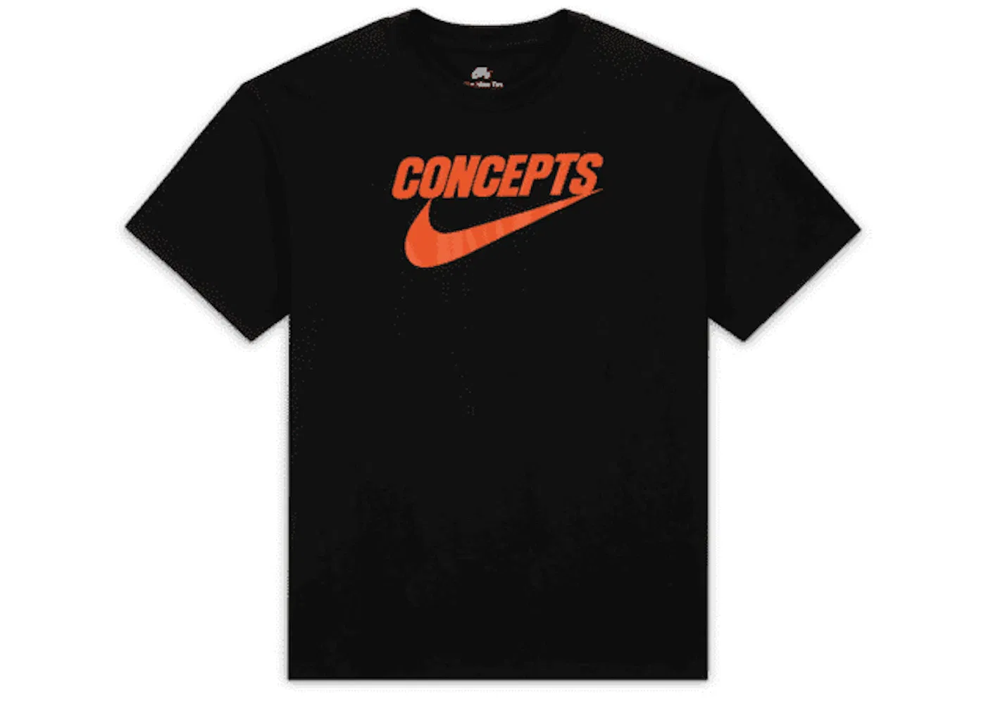 Мужская футболка с принтом Nike SB x Concepts T-Shirt, Black Orange